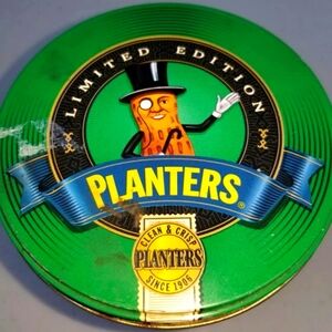 Planter's Peanuts Vintage Tin